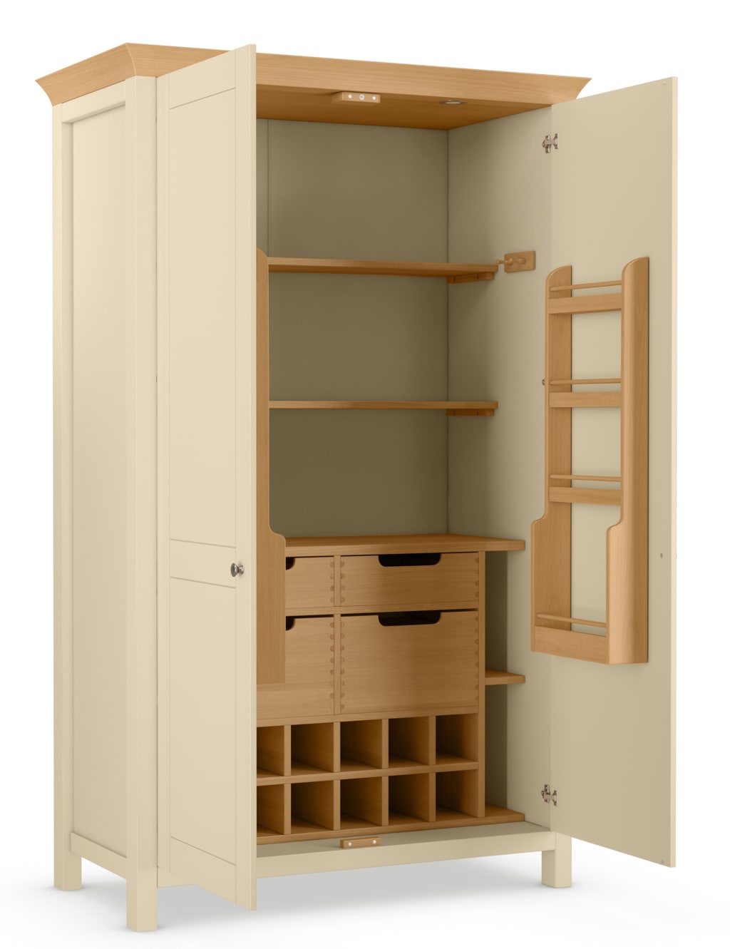 Padstow Larder Unit Cream 3 of 9