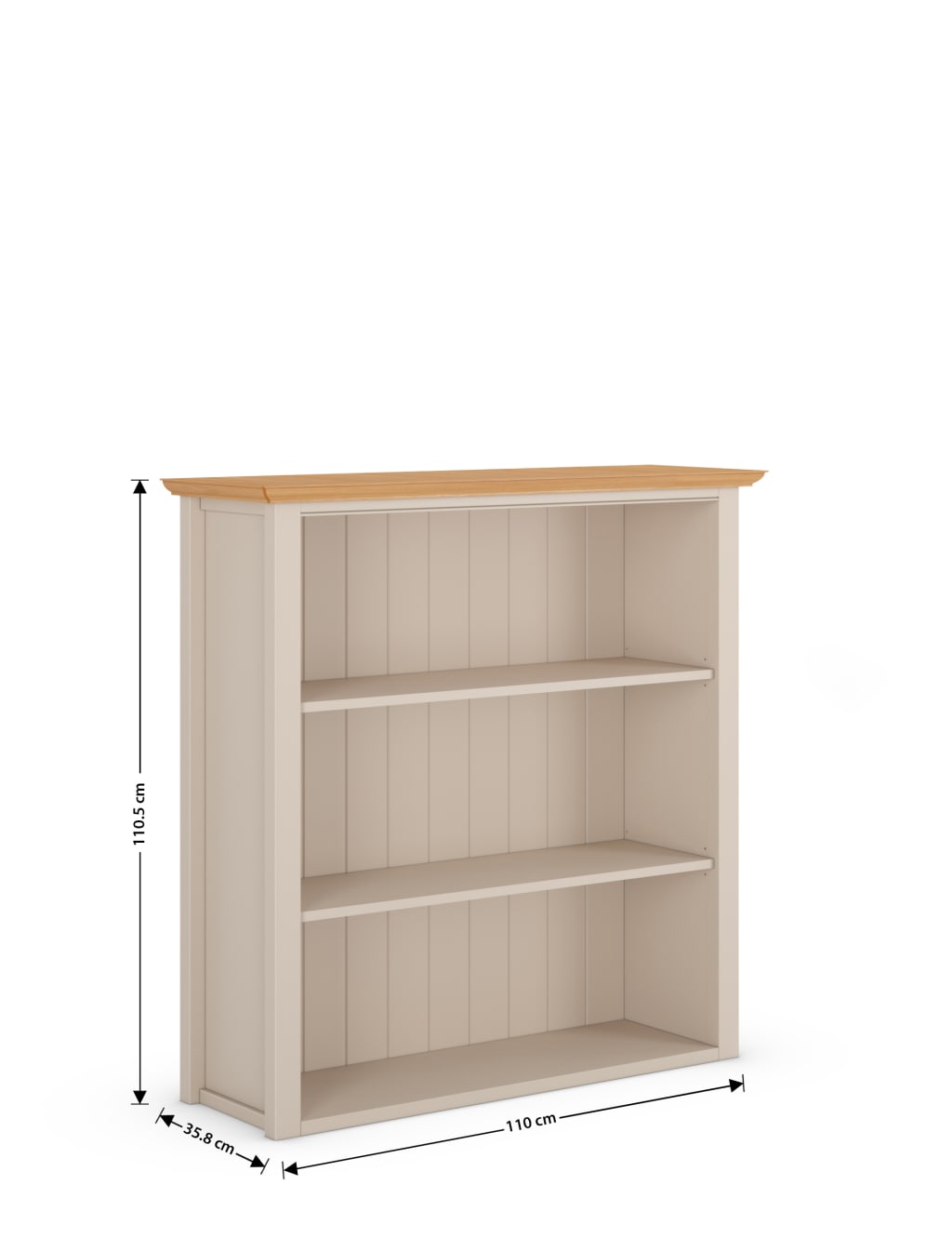 Padstow Putty 2 Door Dresser Top 8 of 9