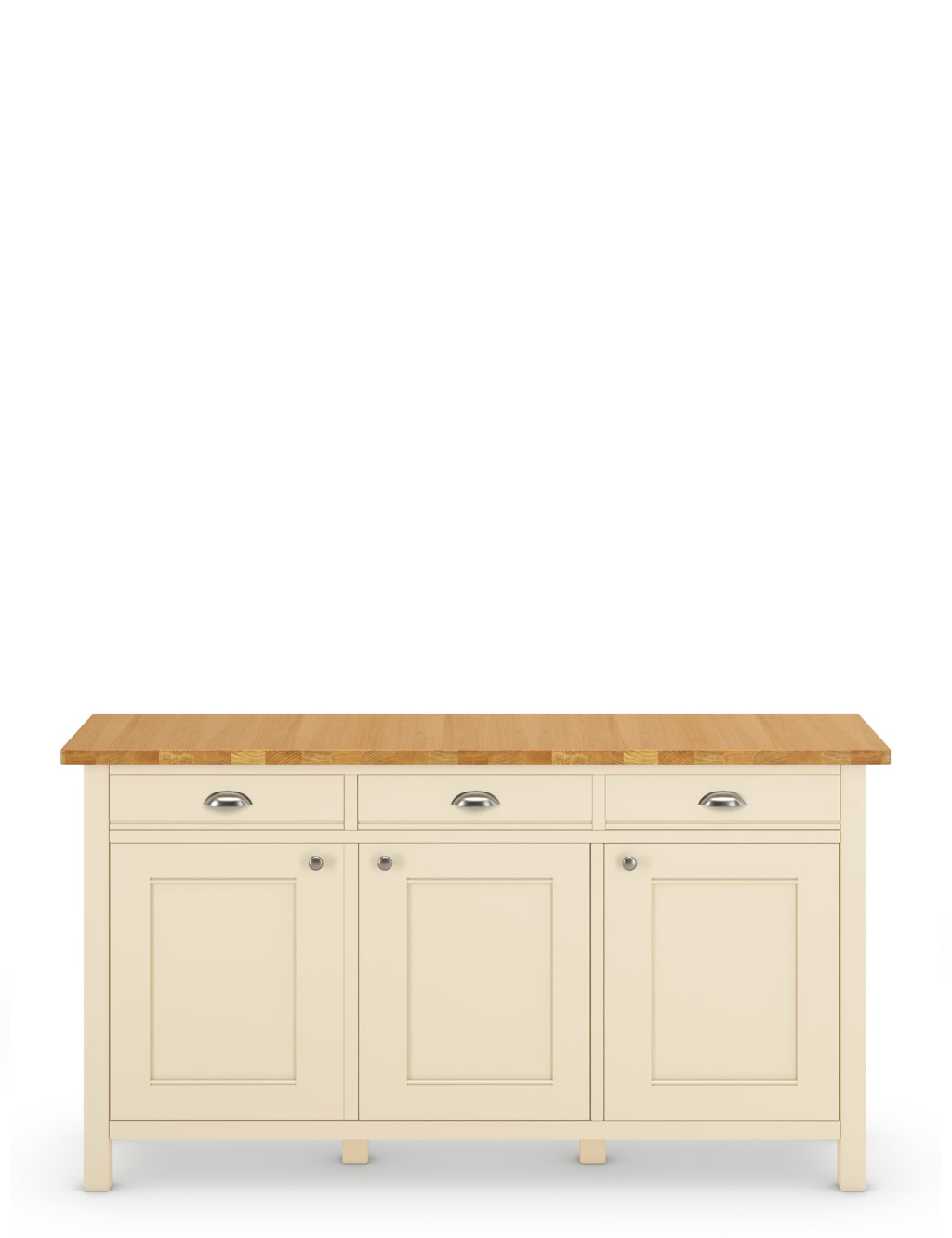 Padstow 3-Door Sideboard Cream 1 of 7