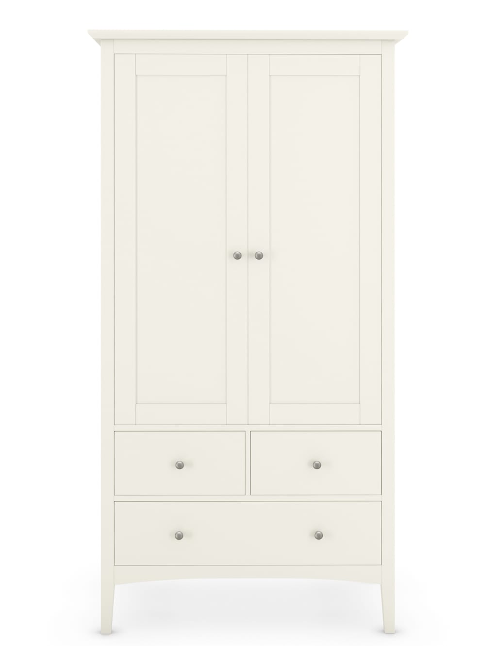 Hastings Ivory Double Wardrobe 1 of 8