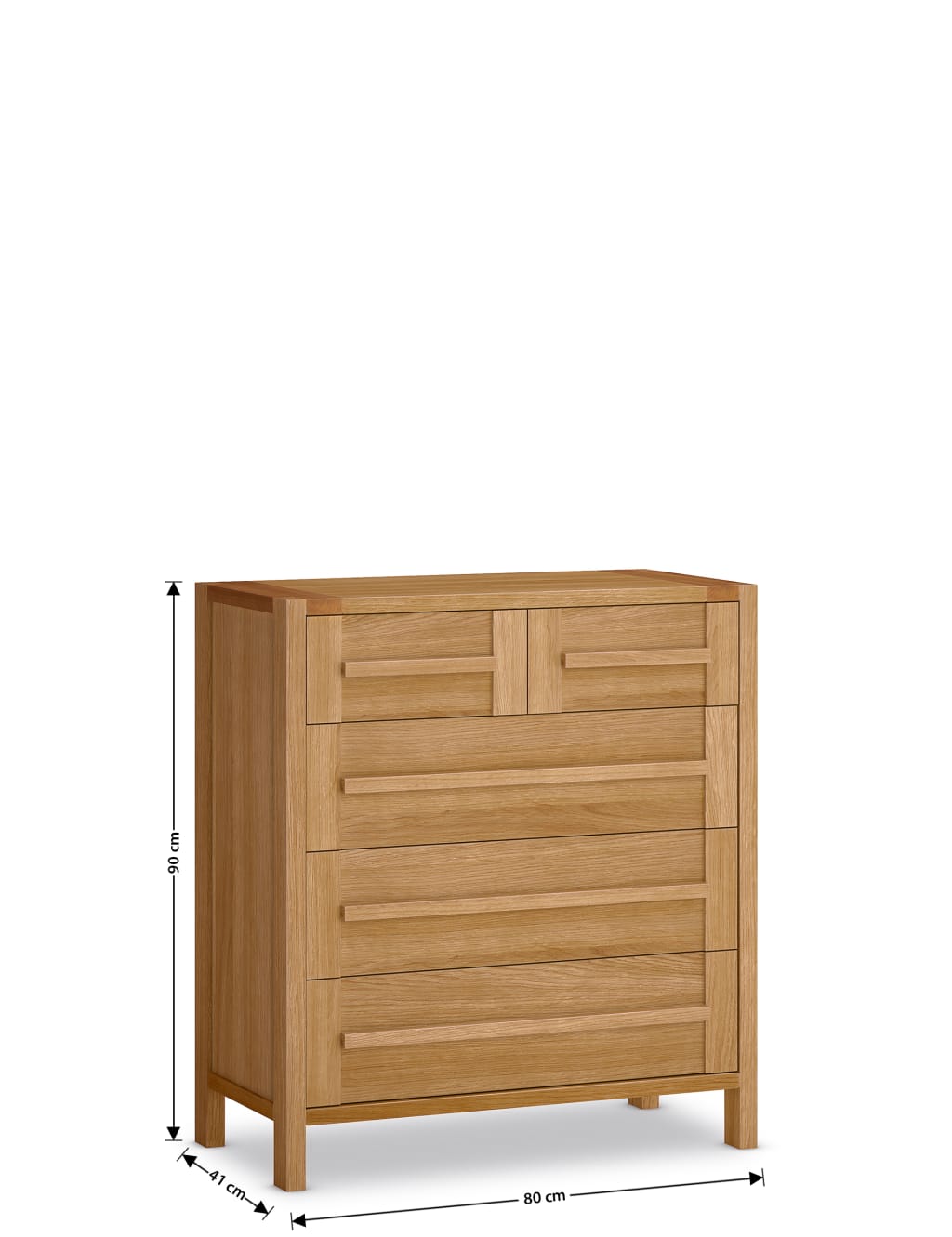 Sonoma Narrow 5 Drawer Chest 8 of 10