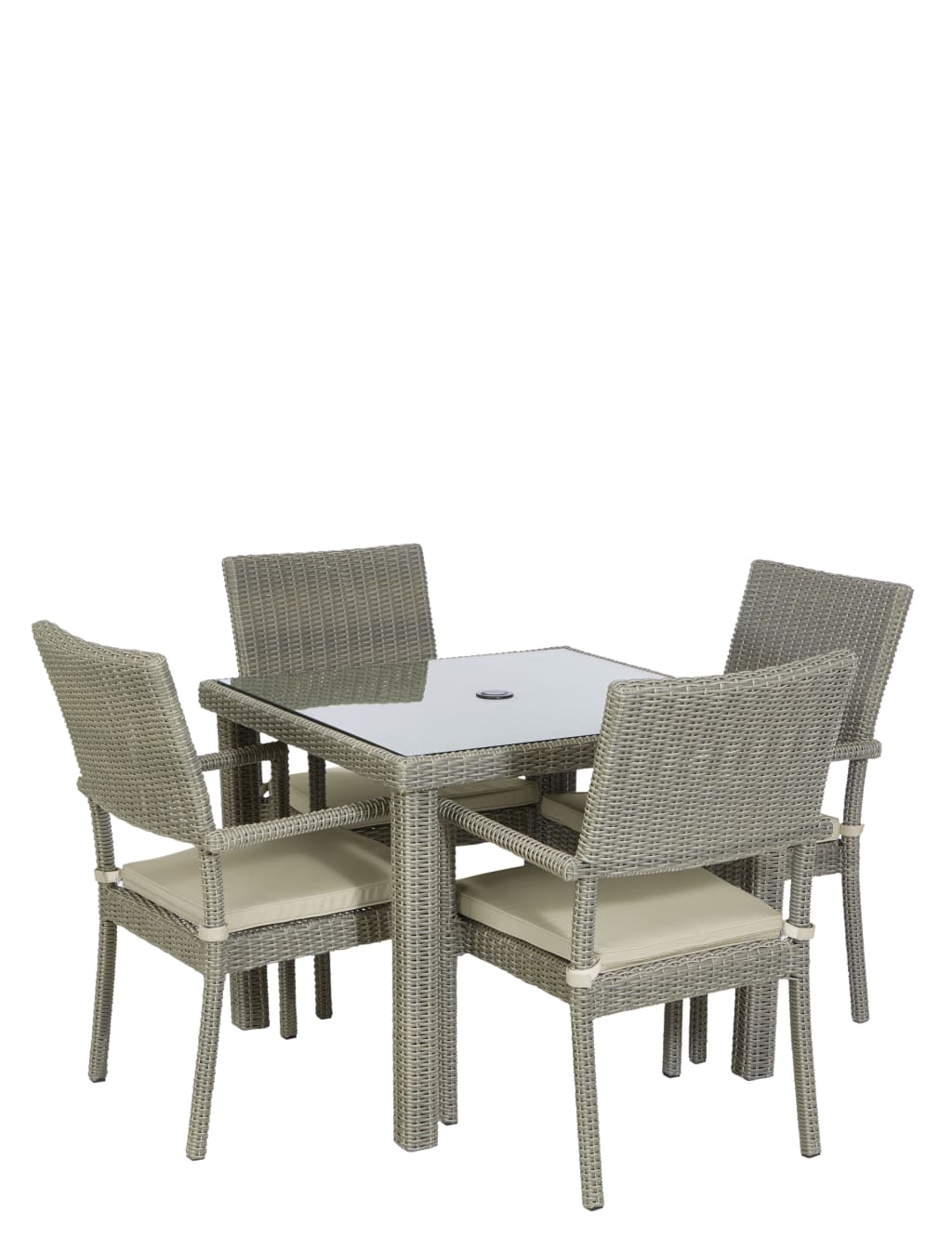 Marlow Square Table & 4 Chairs 1 of 8