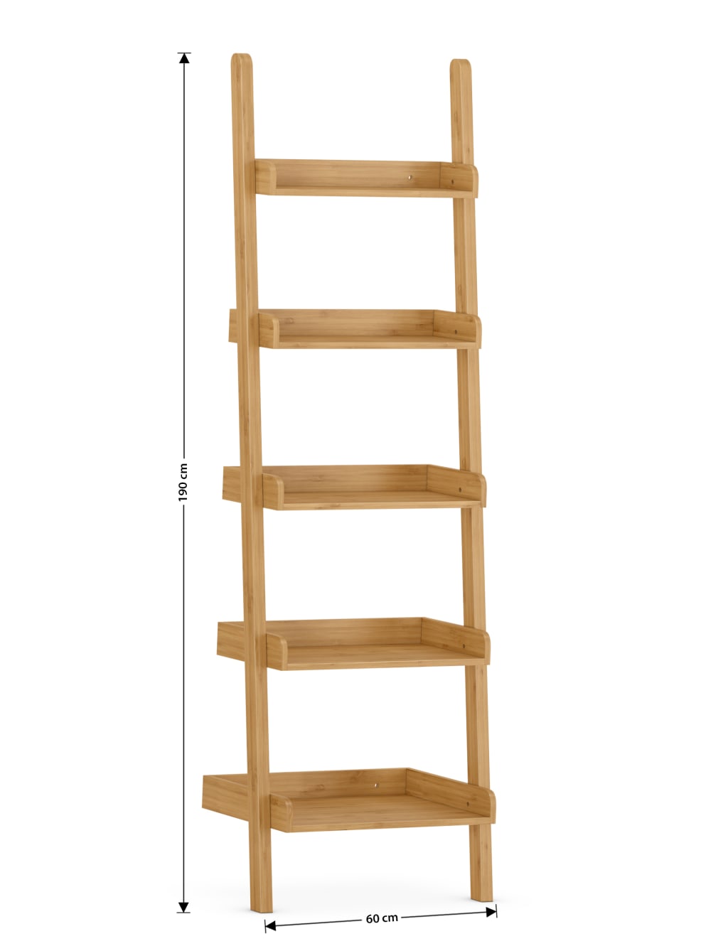 Step Ladder Shelving - Natural 7 of 7