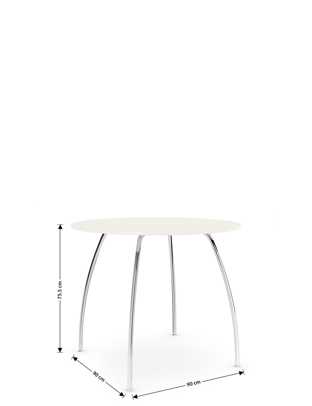 Brady Table White 8 of 8