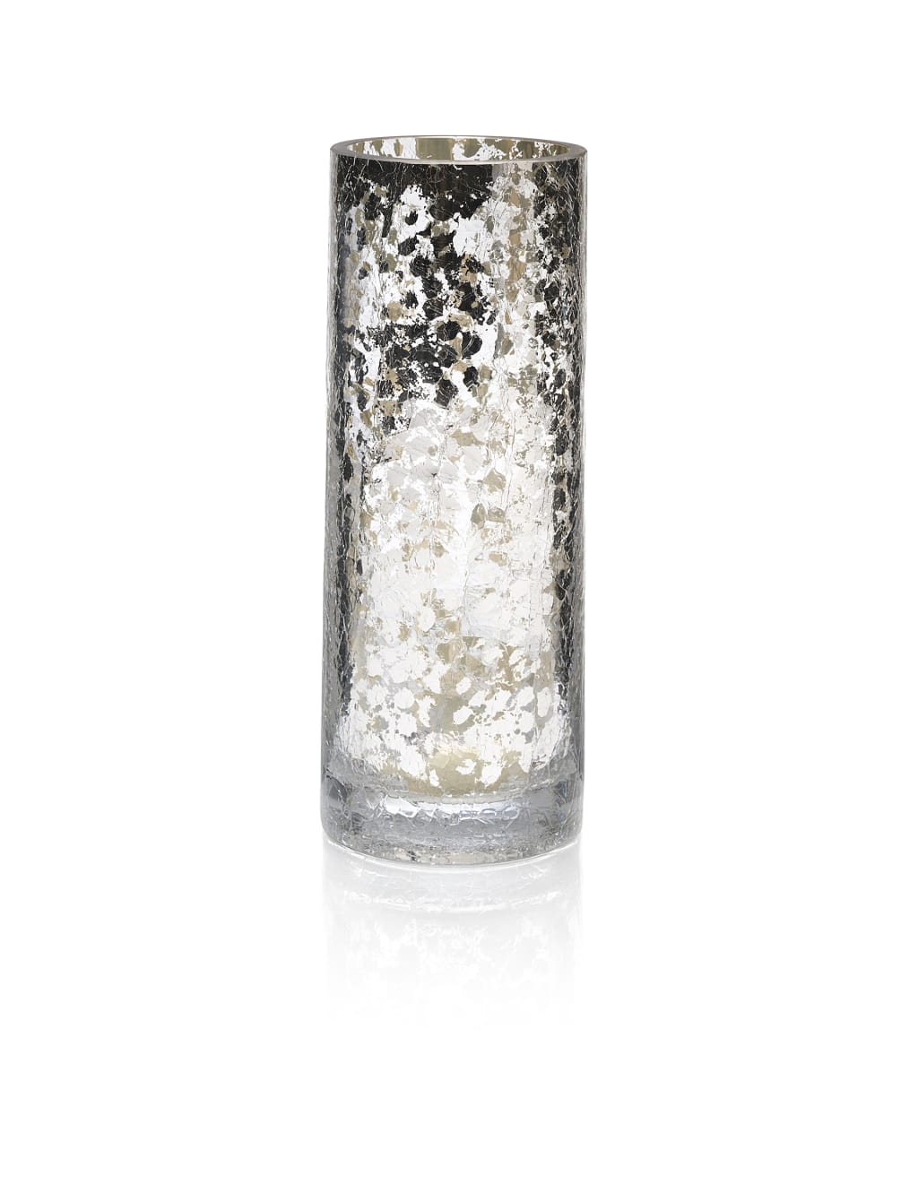 Cylinder Crackle Vase 1 of 2