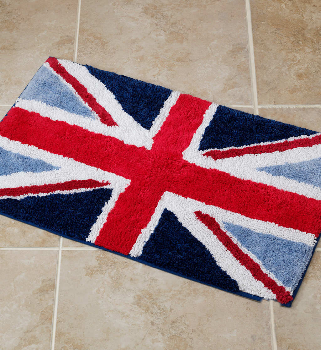 Union Jack Bath Mat 1 of 3