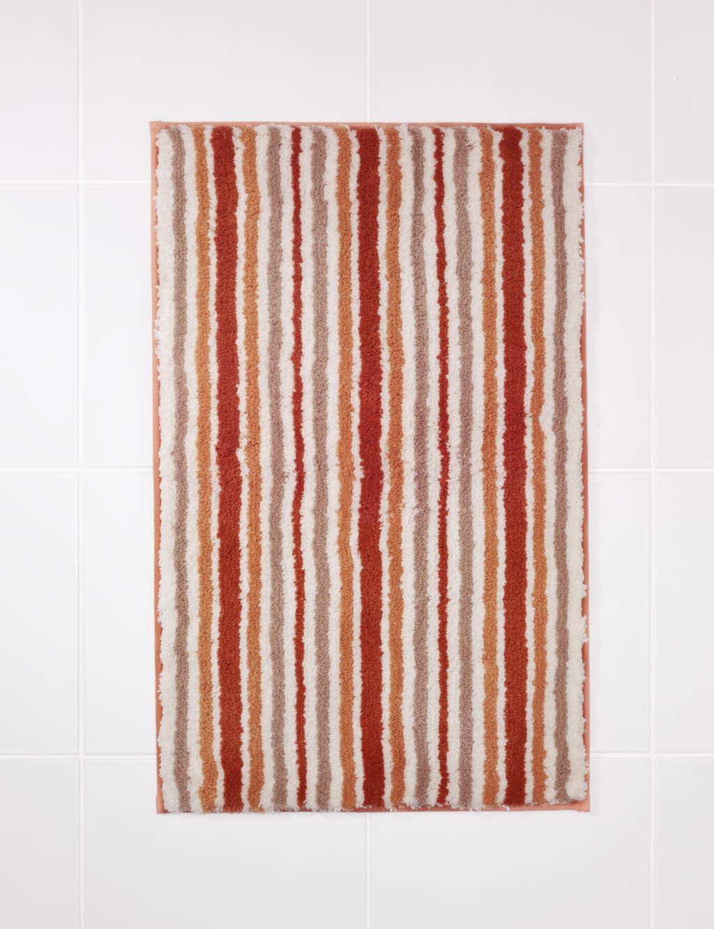 Super Soft Striped Quick Dry Bath Mat 2 of 3