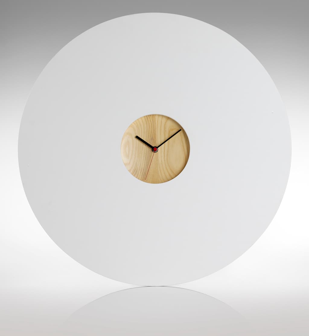Conran Wood Centrewall Clock 1 of 3