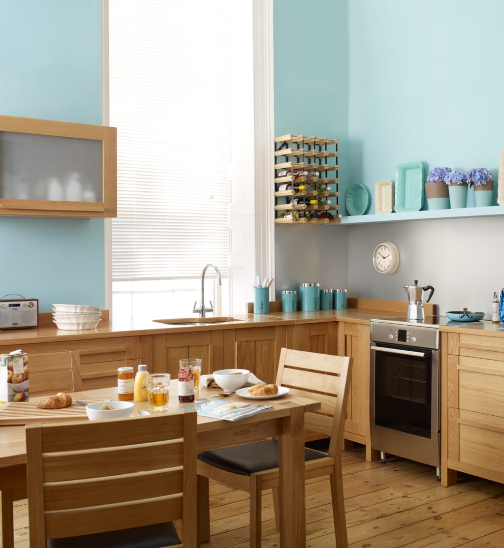 Oak Worktop with Sink & Tap Cut-out 4 of 4