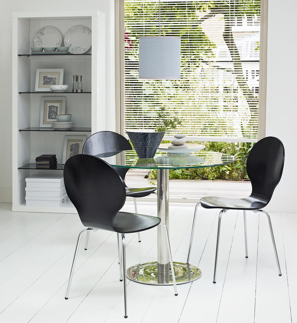 Gino Bistro Glass Table 4 of 4