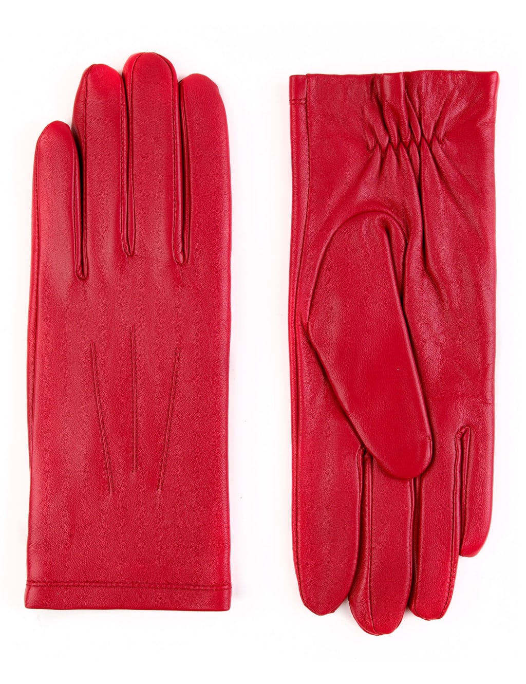 Leather Stitch Detail Gloves 1 of 1