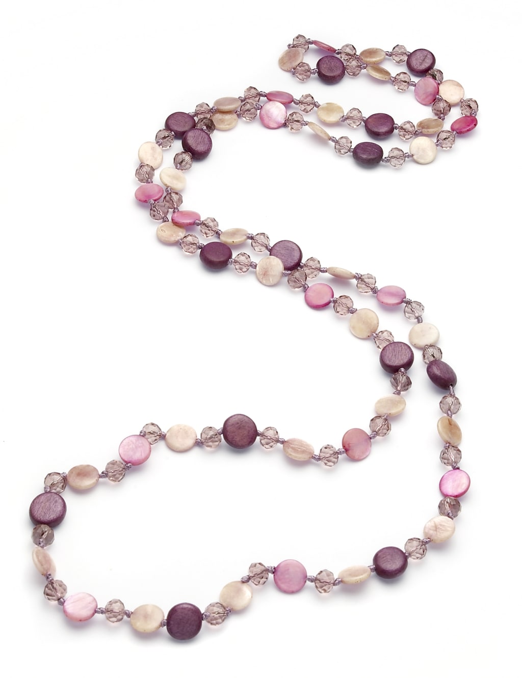 Assorted Bead Long Rope Necklace 1 of 1