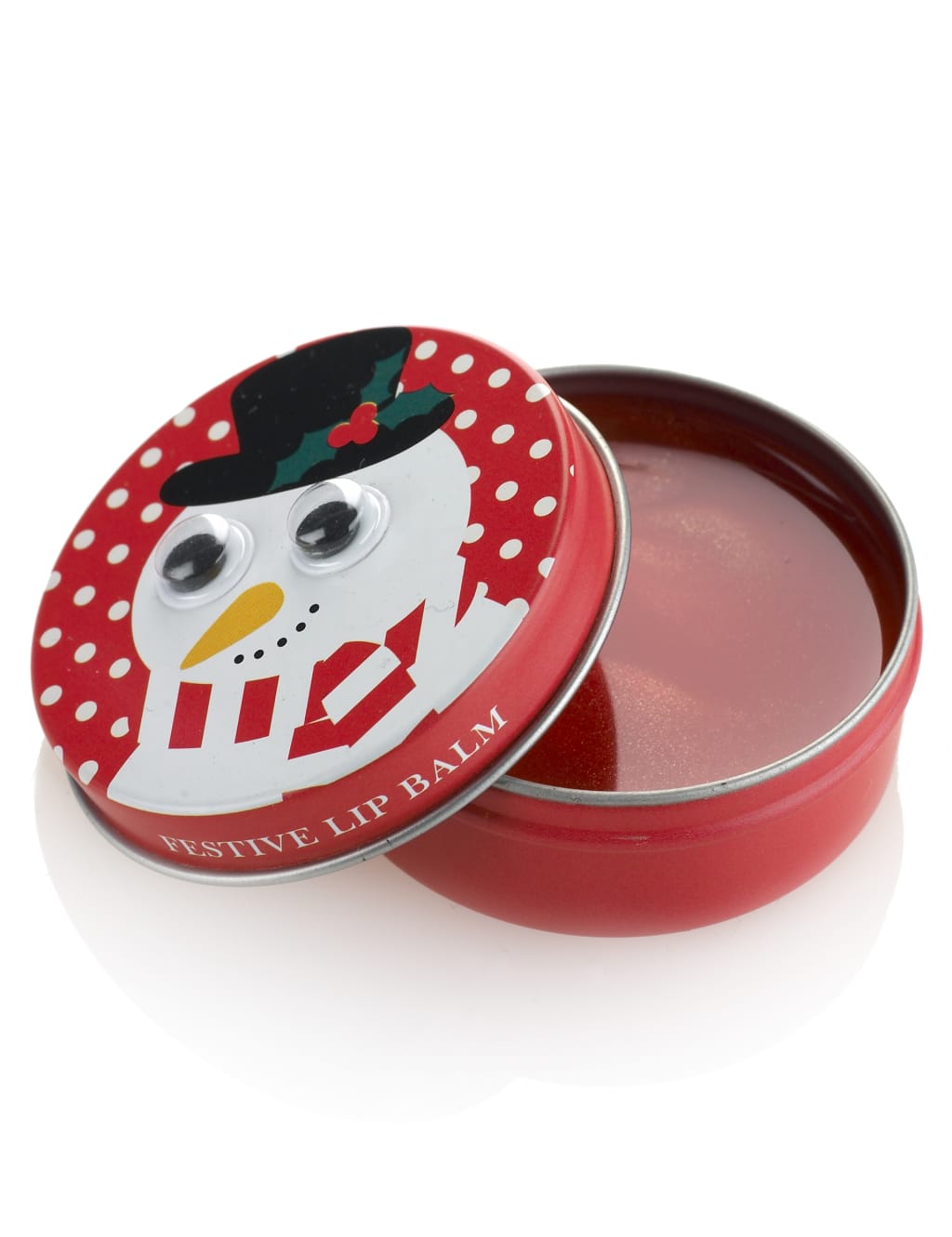 Happy Holidays Festive Lip Balm Tin 10g 2 of 2