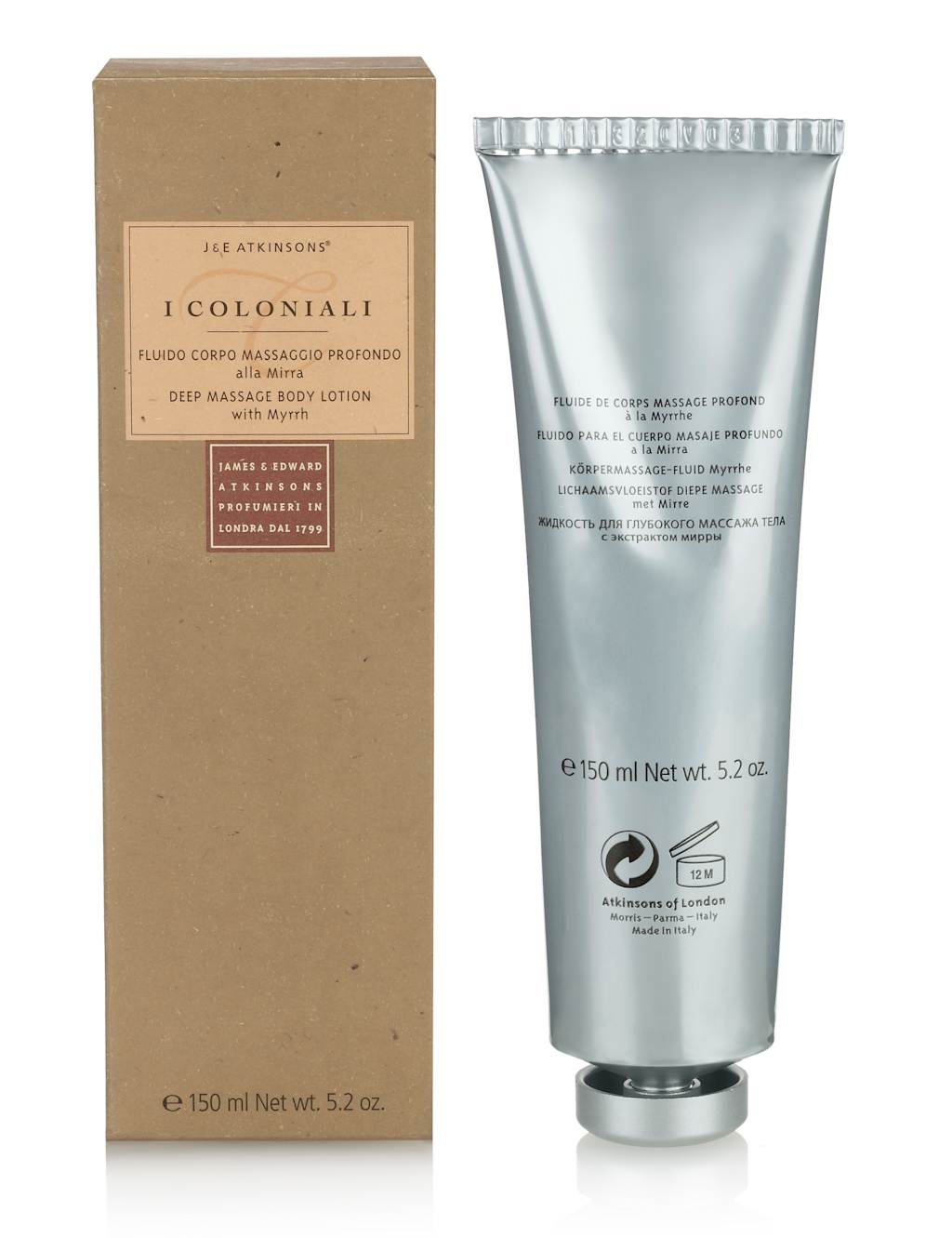 Deep Massage Body Lotion with Myrrh 150ml 1 of 2