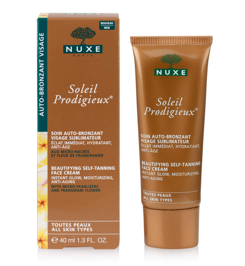 Soleil Prodigieux Face Beautifying Self-Tanning Face Cream 40ml 1 of 2