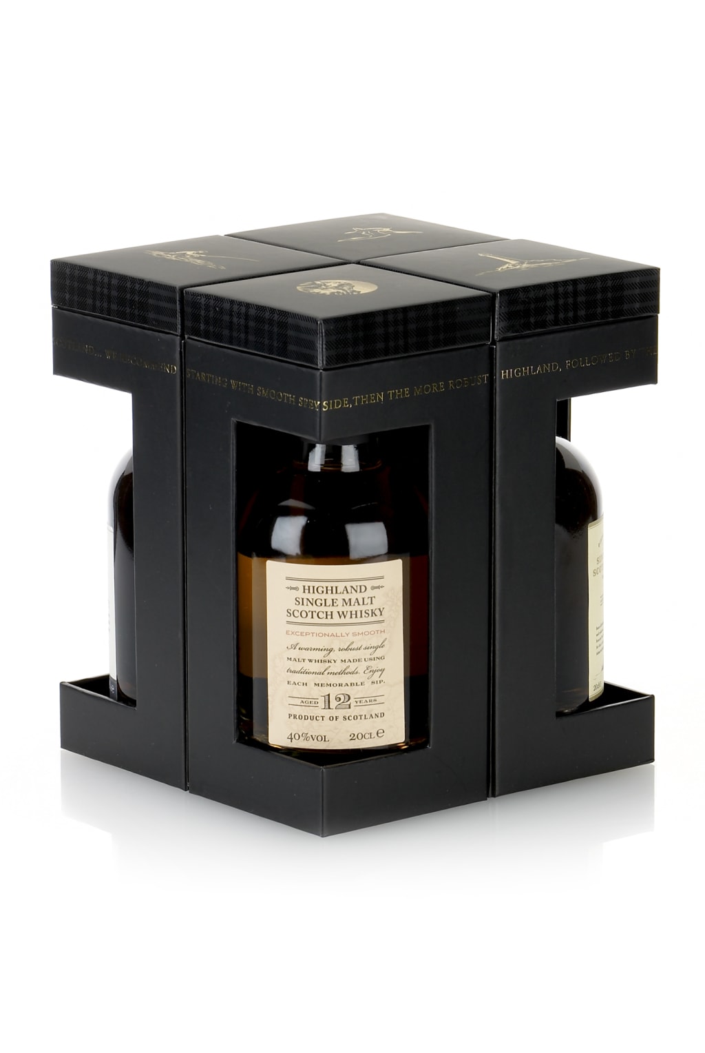 Single Malt Whisky - 4 Mini Bottle Gift Selection 3 of 4