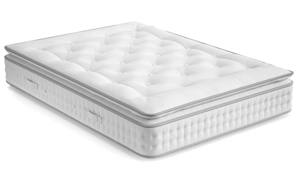 2500 Luxury British Wool Pocket Spring Medium Pillowtop Mattress 2 of 4