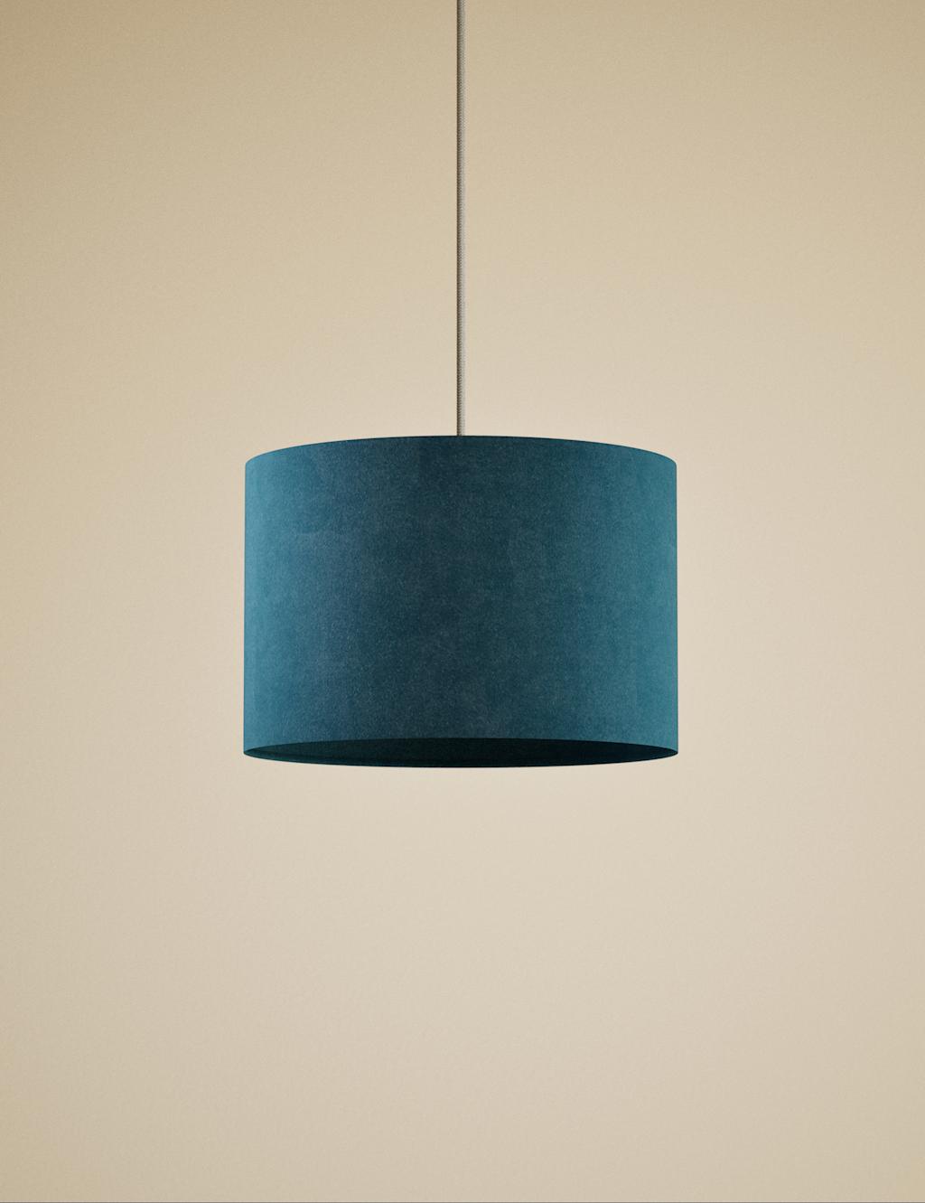 Velvet Lamp Shade 3 of 5