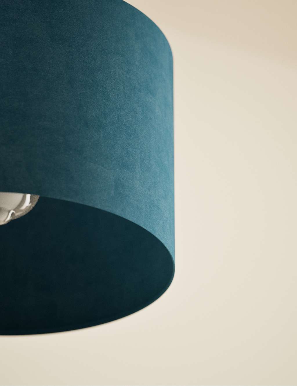 Velvet Lamp Shade 4 of 5