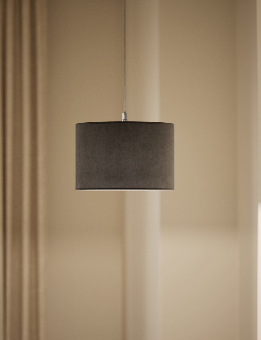 Velvet Lamp Shade 2 of 5