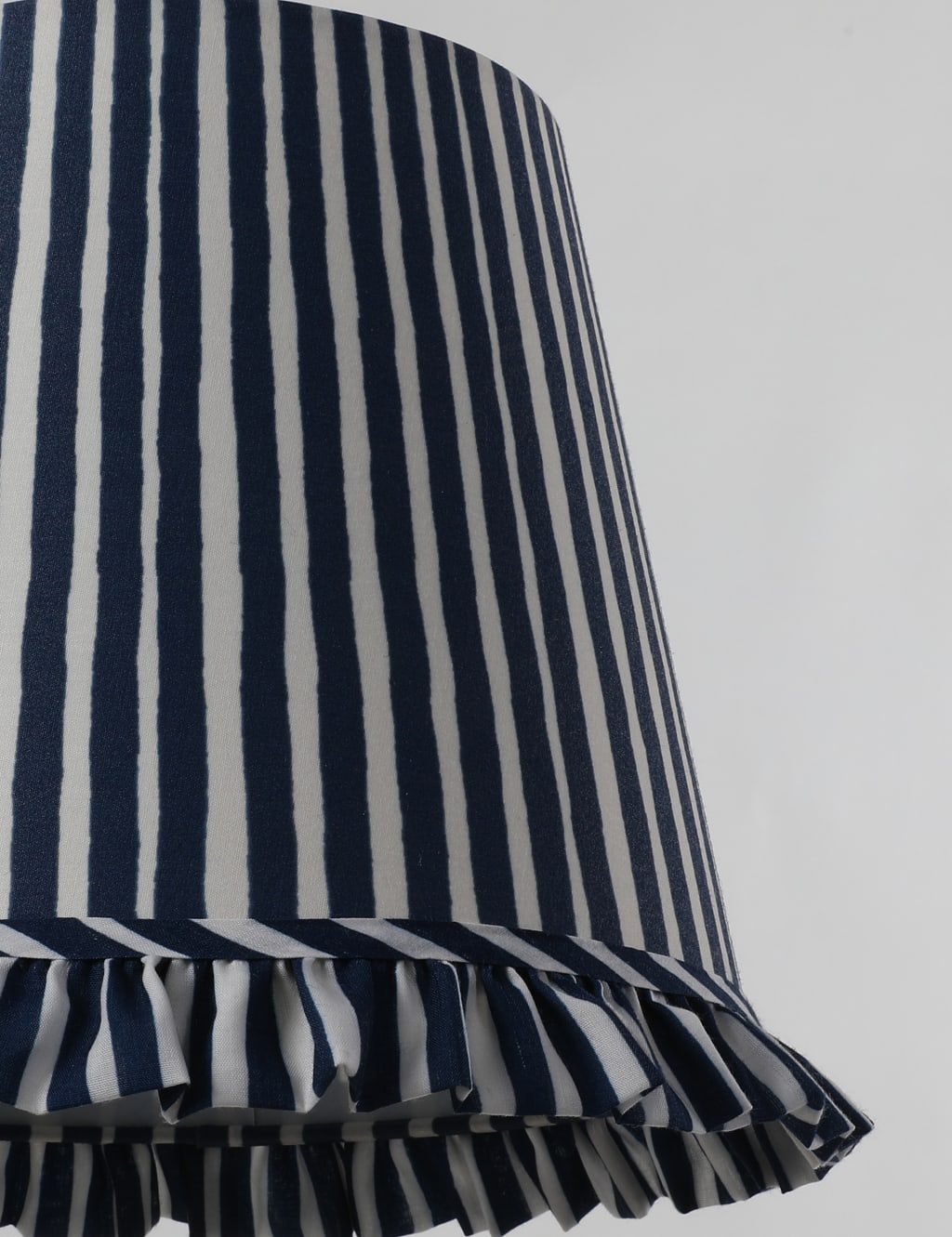 Watercolour Stripe Ruffle Edge Lamp Shade 2 of 4