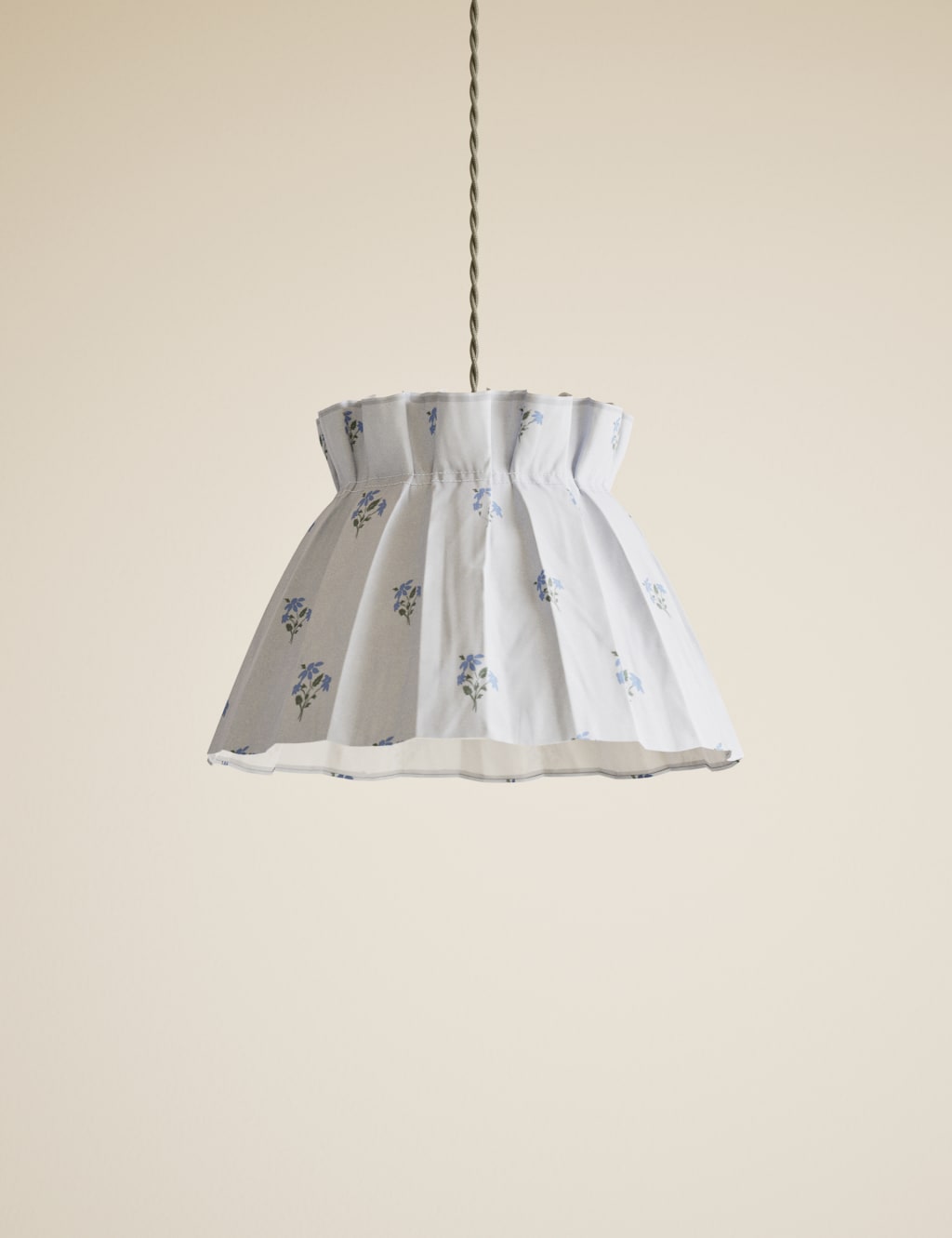 Floral Pleated Shade 3 of 6