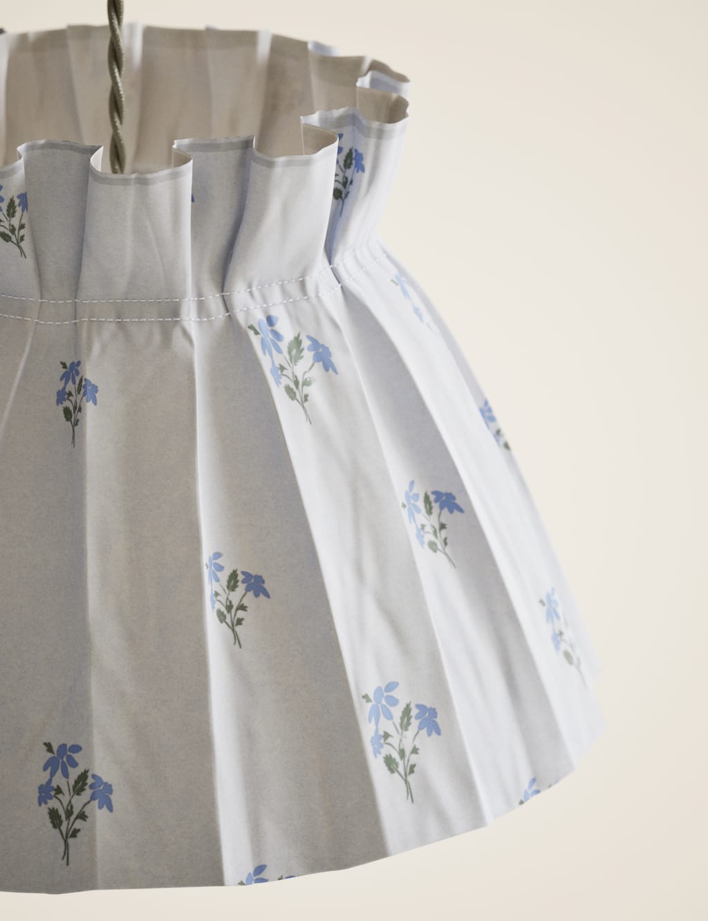 Floral Pleated Shade 5 of 6