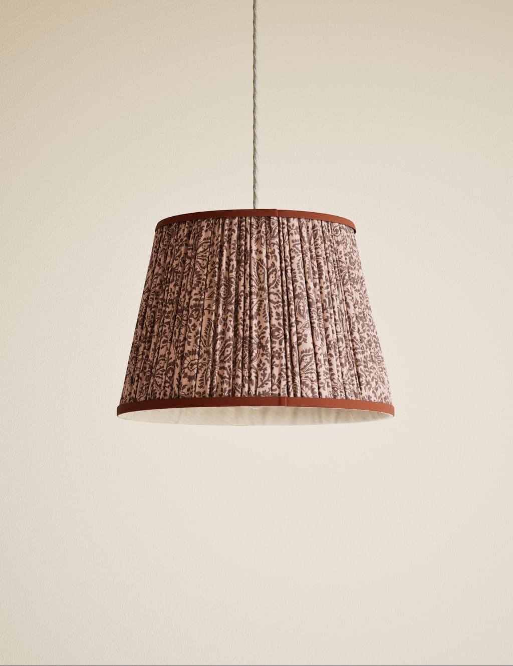 Paisley Pleated Lamp Shade 3 of 5