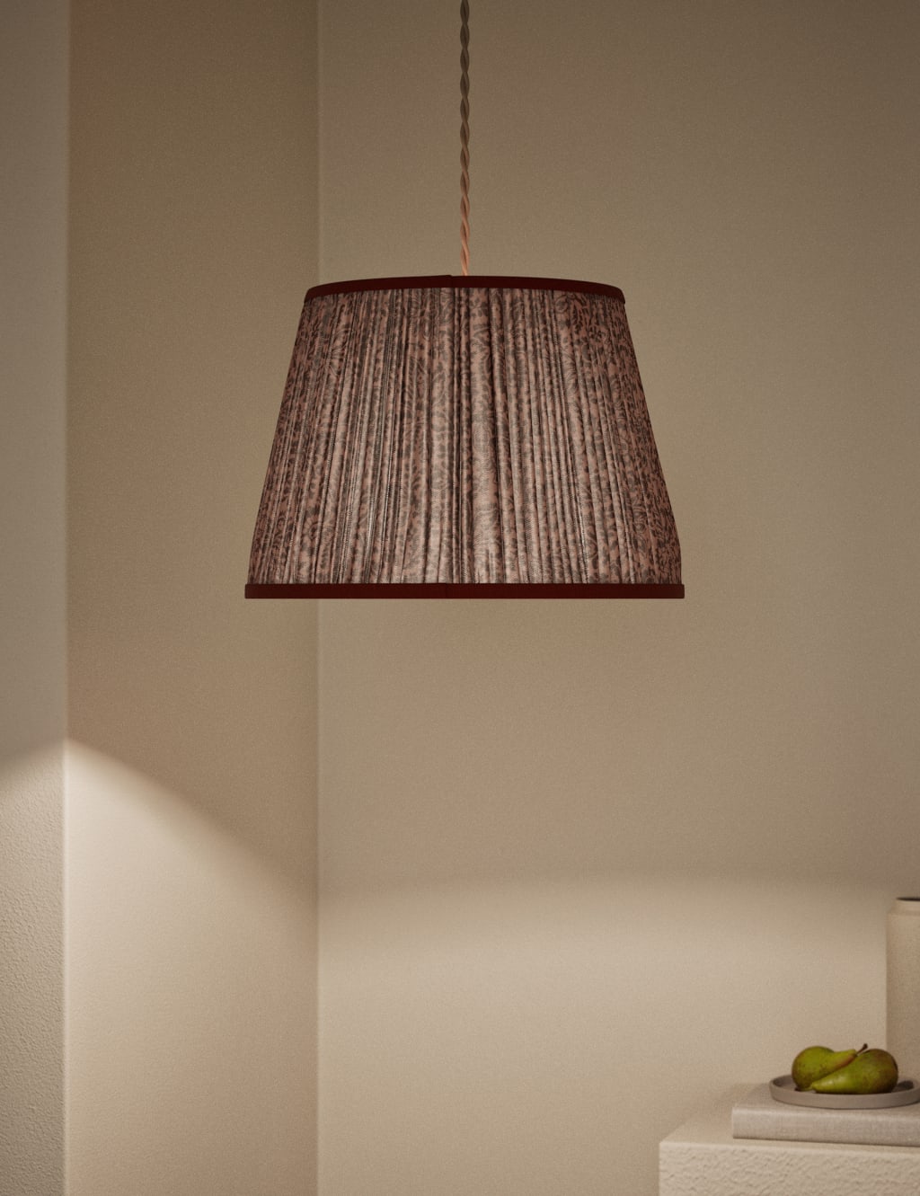Paisley Pleated Lamp Shade 2 of 5