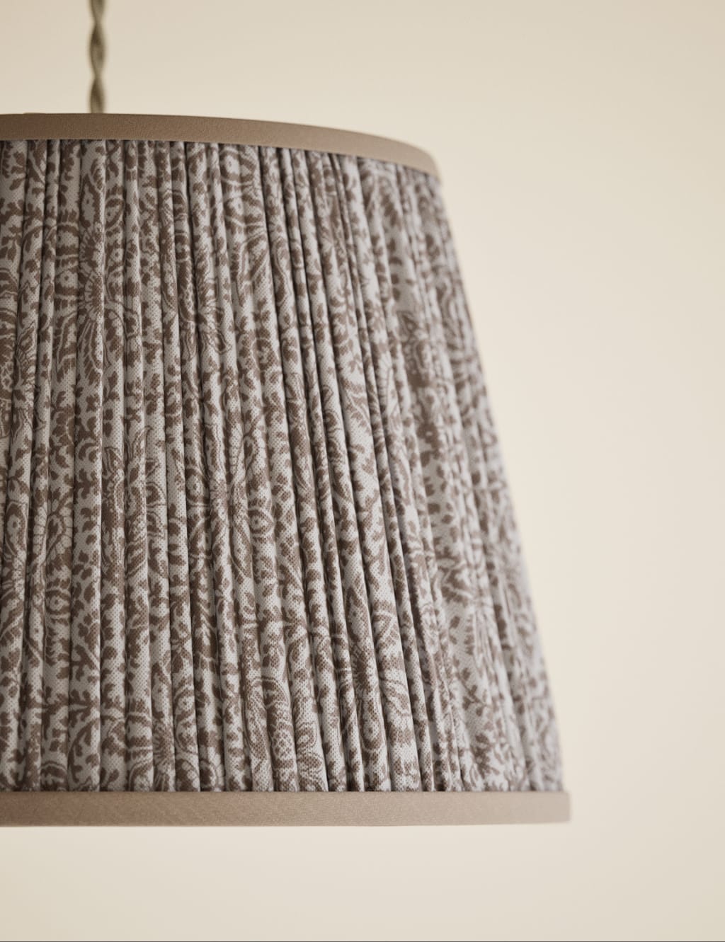 Paisley Pleated Lamp Shade 4 of 5