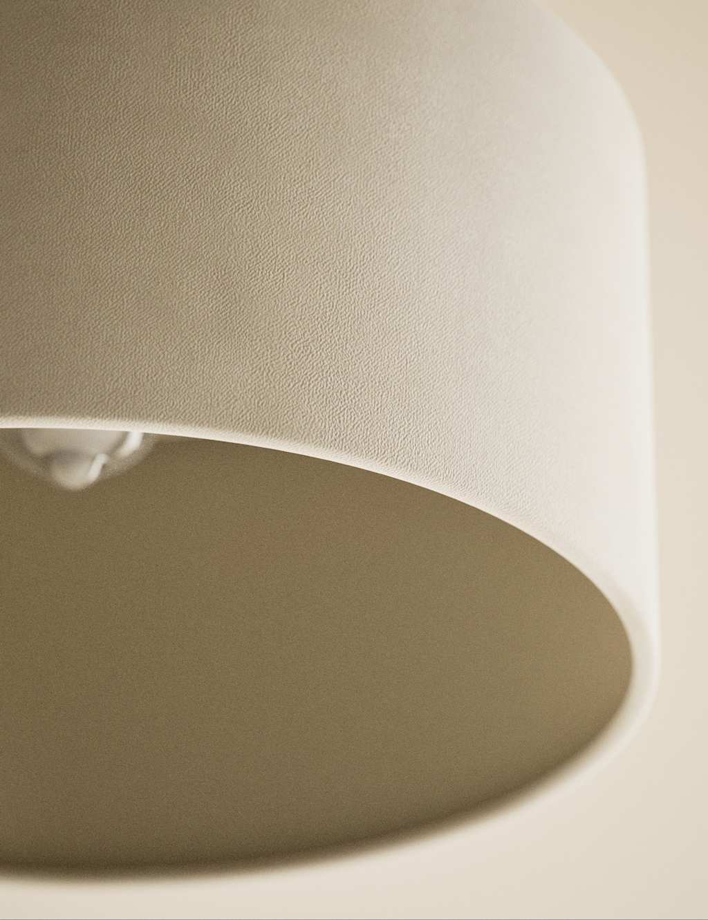 Velvet Oversized Ceiling Lamp Shade 4 of 5