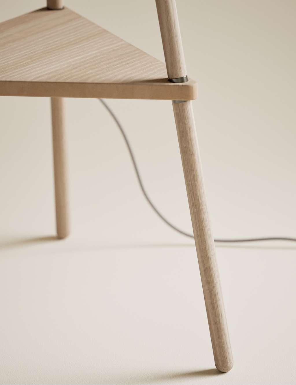 Wooden Tripod Floor Lamp 5 of 6
