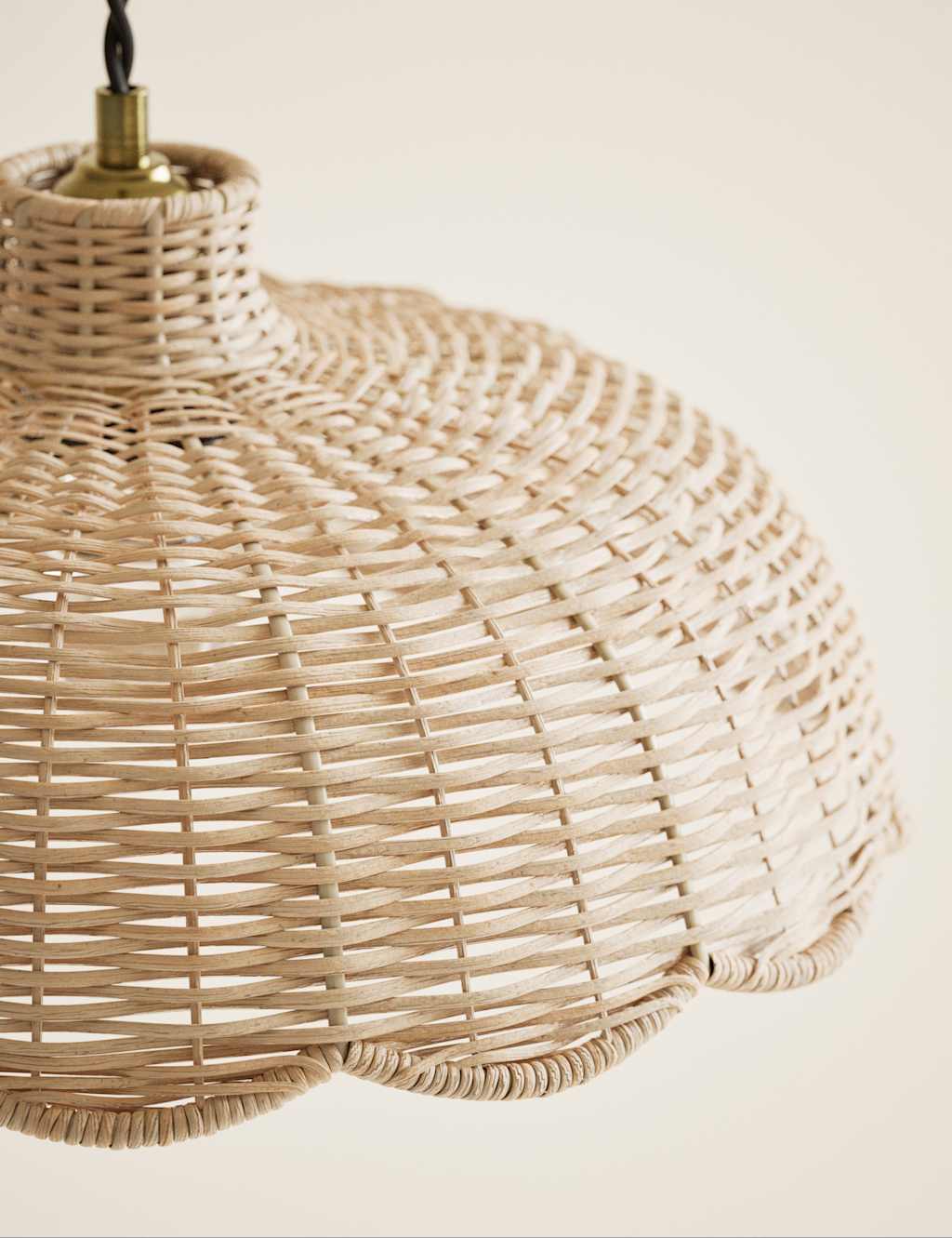 Scallop Rattan Shade 6 of 6