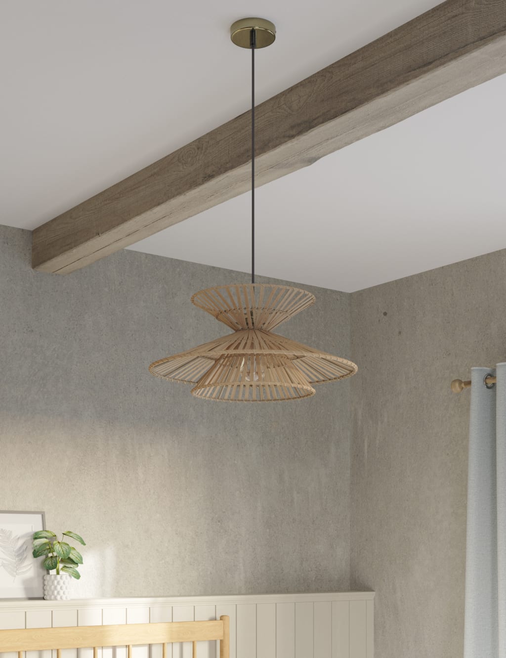 Wicker Pendant Light 4 of 6