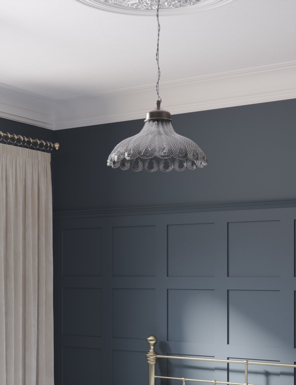 Peacock Large Pendant Light 4 of 7