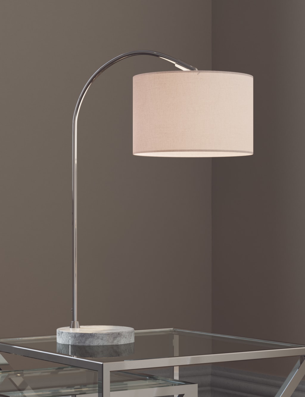Curved Table Lamp 2 of 6