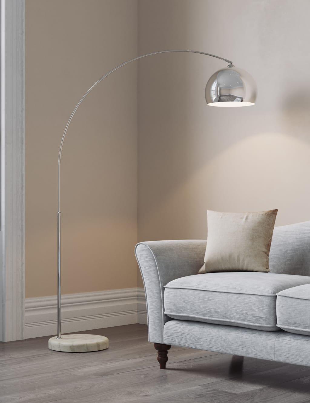 Finley Curved Floor Lamp 2 of 5