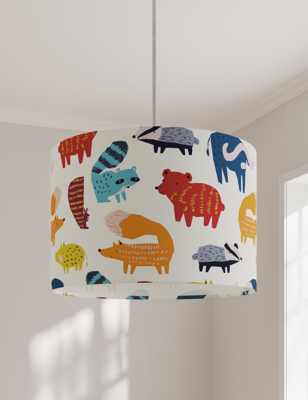 Animal Print Ceiling Lamp Shade 3 of 5