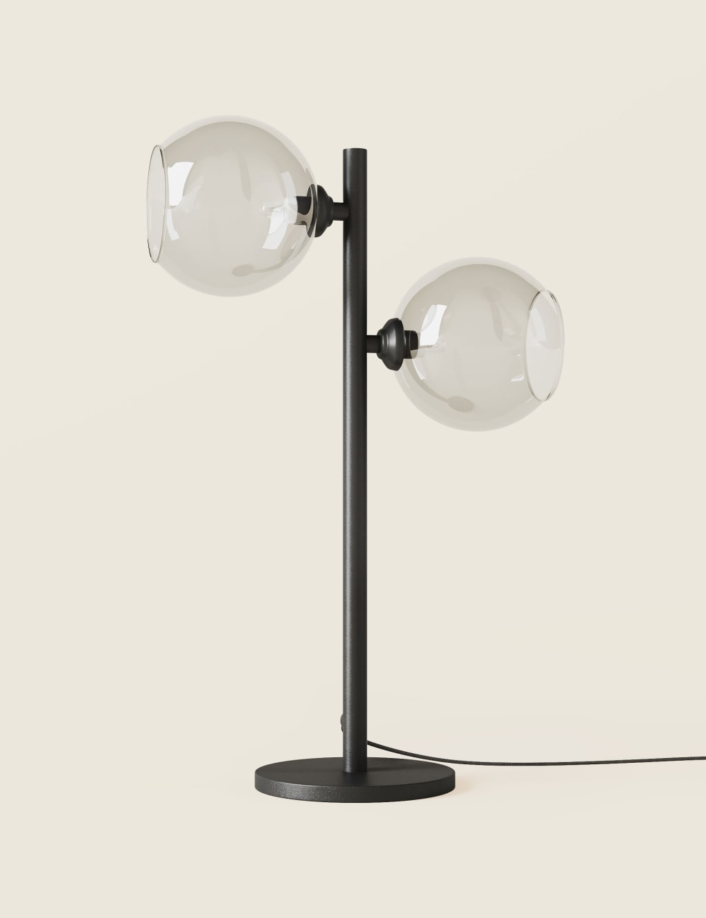 2 Light Globe Table Lamp 1 of 6