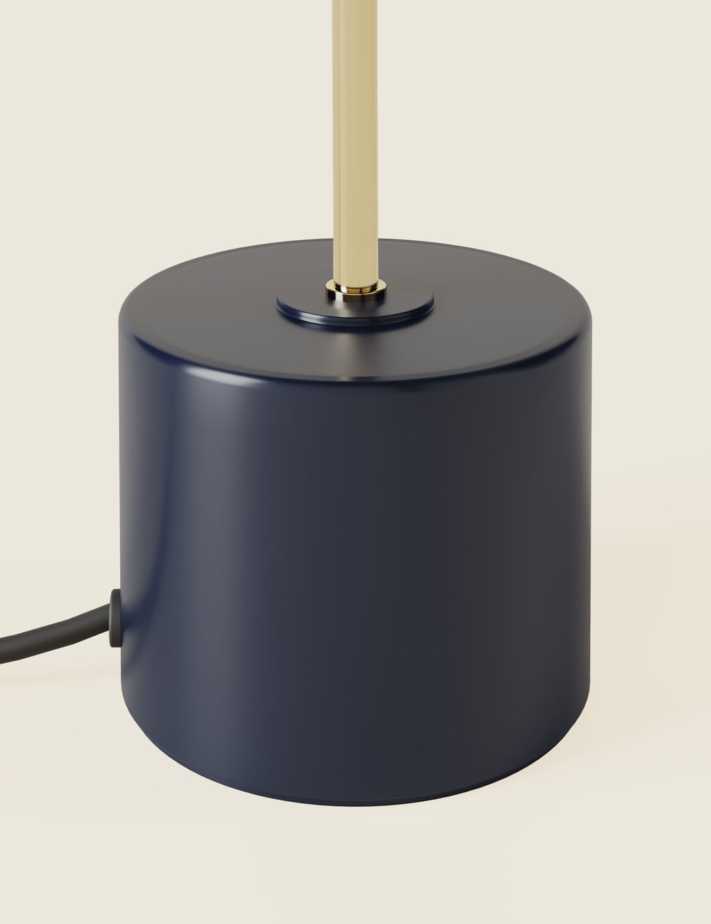 Exposed Bulb Curved Table Lamp 5 of 6