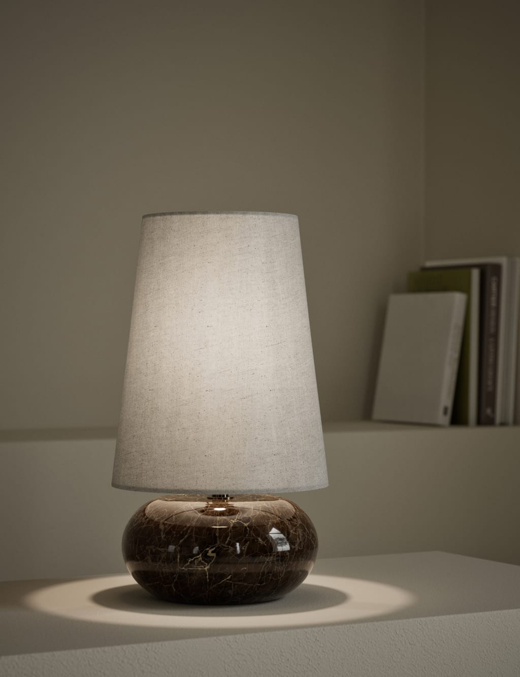 Leo Marble Table Lamp 2 of 5