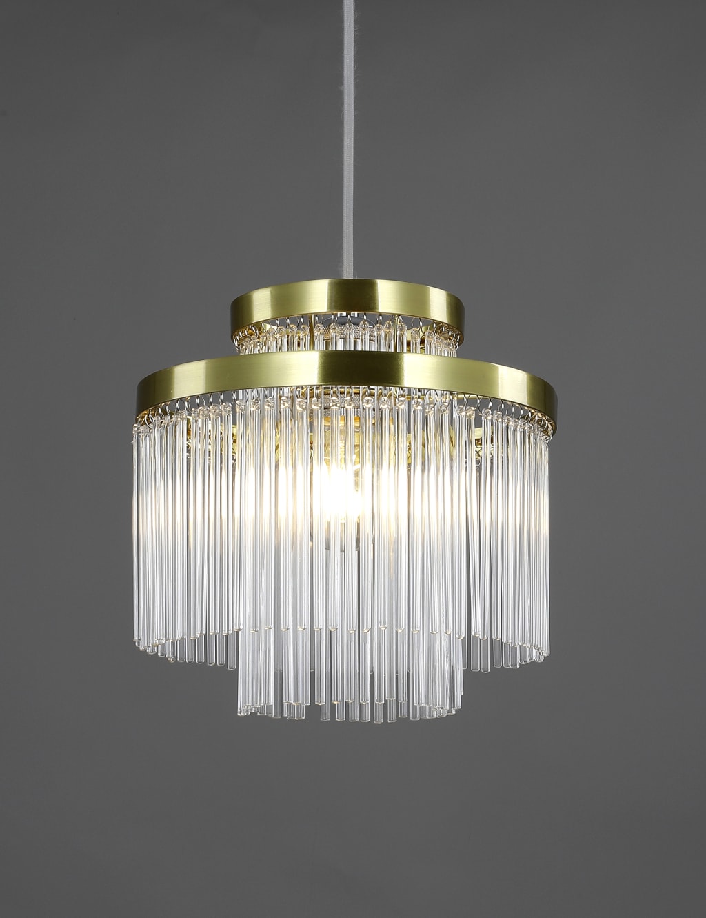 Monroe Glass Easy Fit Ceiling Lamp Shade M S Collection M S