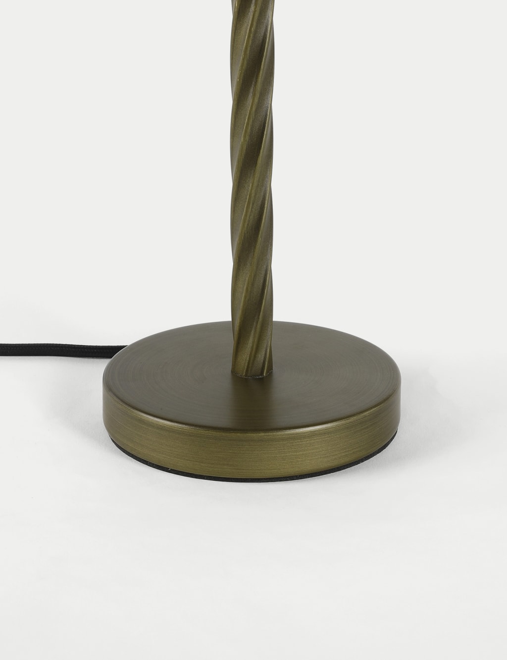 Metal Twisted Table Lamp Base 2 of 4