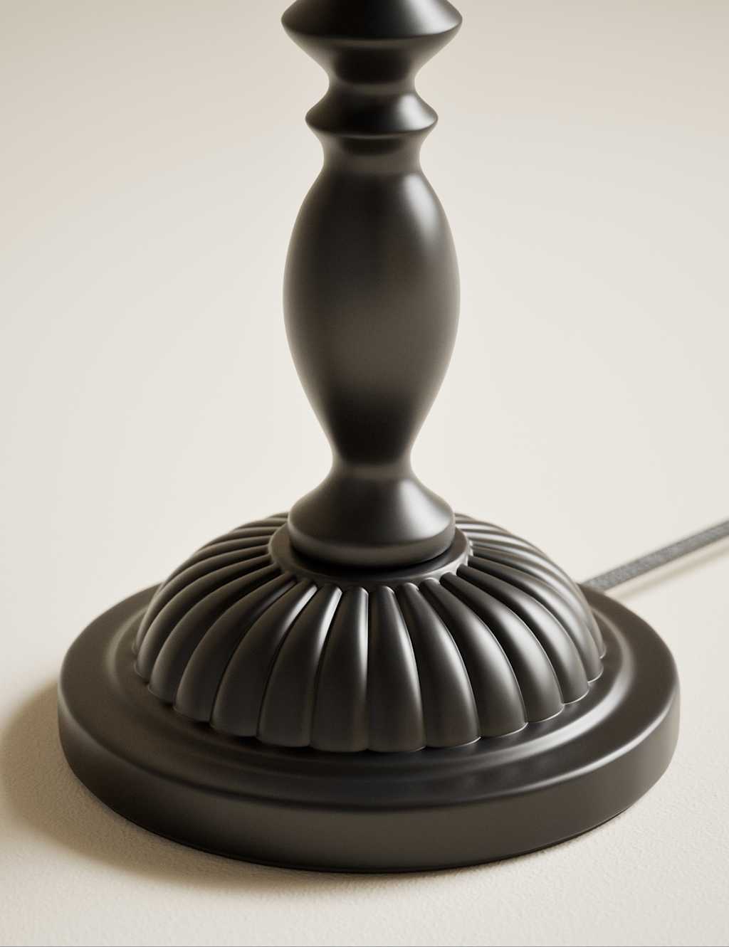 Velvet Floral Table Lamp 4 of 5
