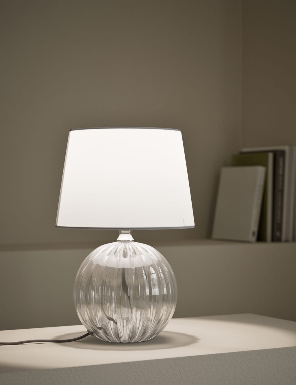 Glass Table Lamp 2 of 5
