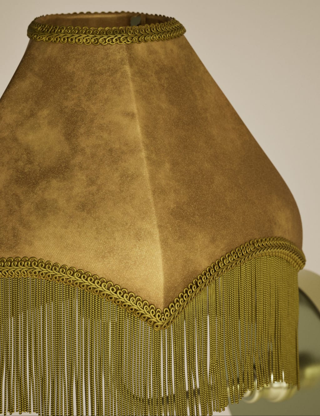 Velvet Fringed Wall Light 6 of 6