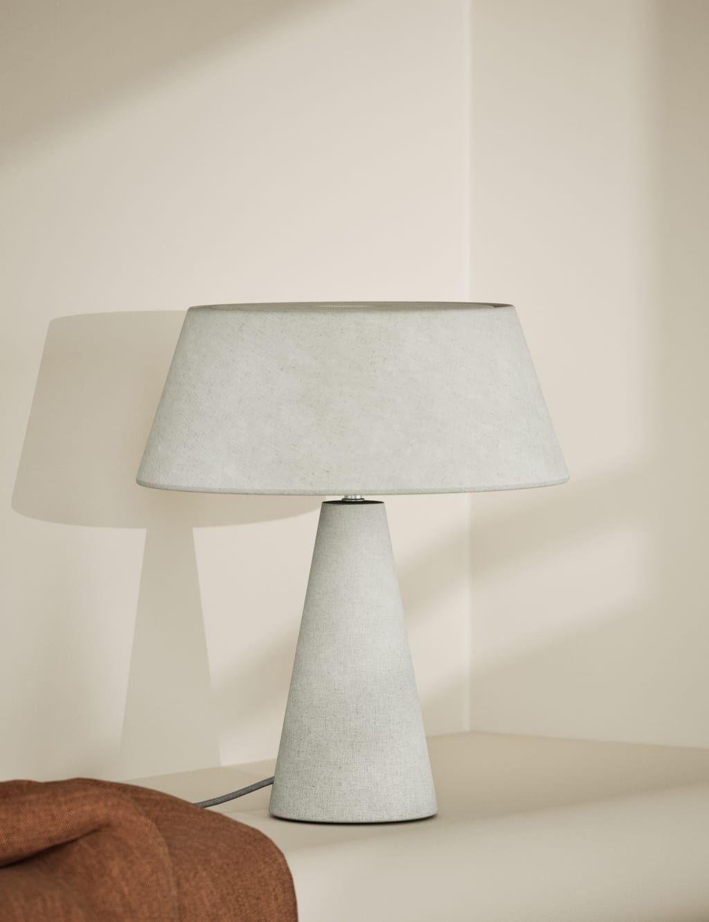 Diffused Fabric Shade Table Lamp 1 of 5