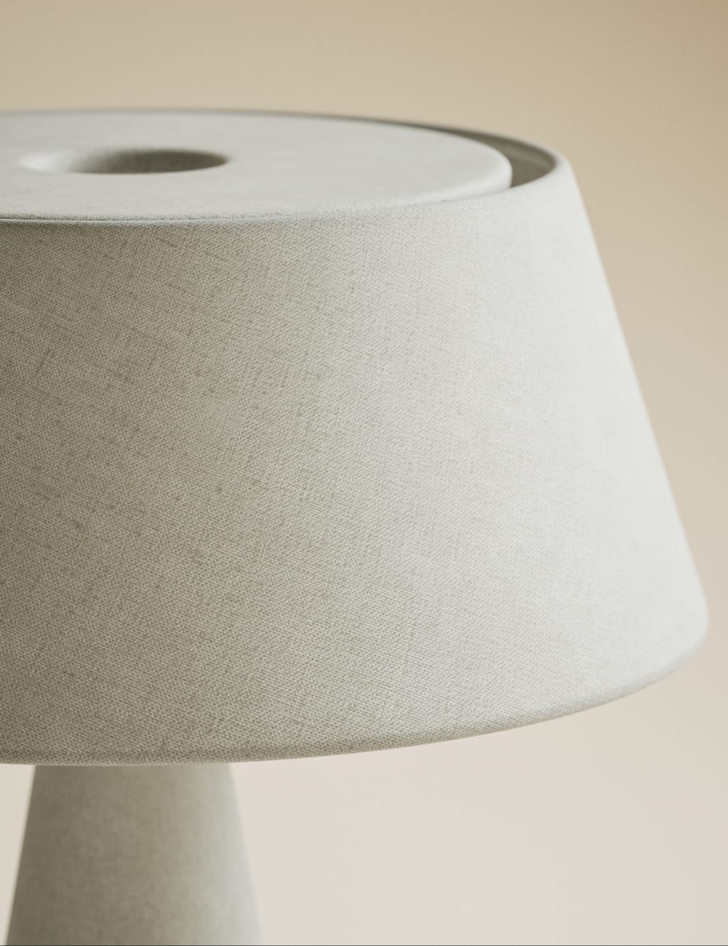 Diffused Fabric Shade Table Lamp 5 of 5