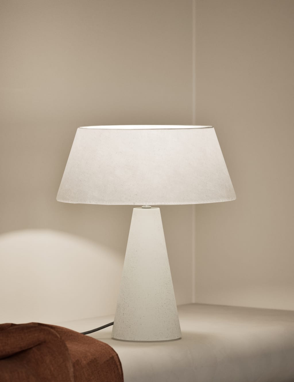 Diffused Fabric Shade Table Lamp 2 of 5