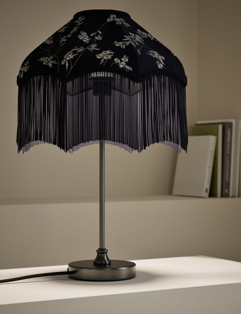 Velvet Cherry Blossom Table Lamp 2 of 5